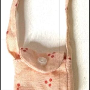 Beige and Red Polka Dot Strap ANGELINA MOUSE